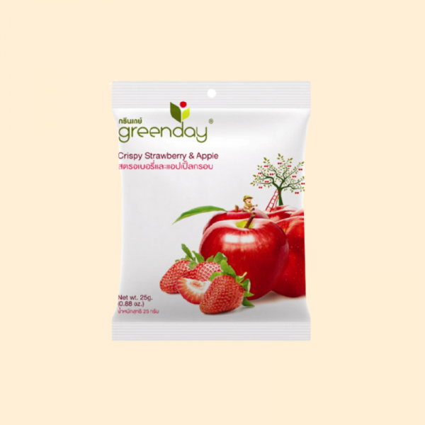 Greenday Crispy Apple & Strawberry St