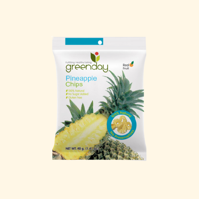 Greenday Pineapple Chips 40g.